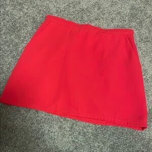 Red Women's mini forever 21 Skirt size 0